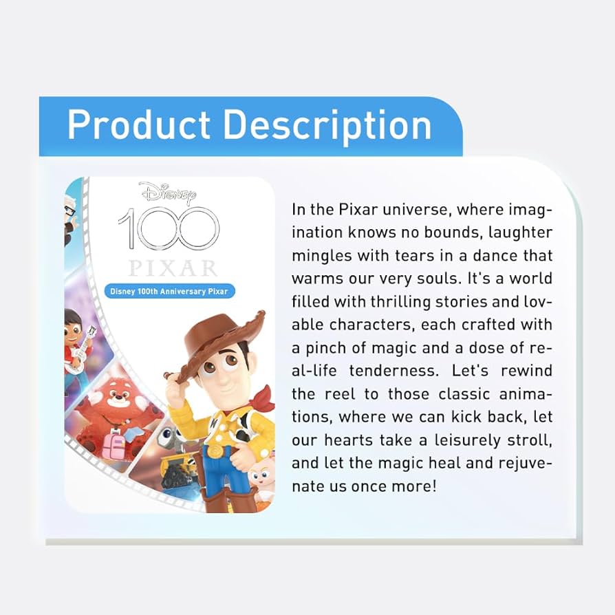 Amazon.co.jp: POPMART DISNEY 100th Anniversary Pixar